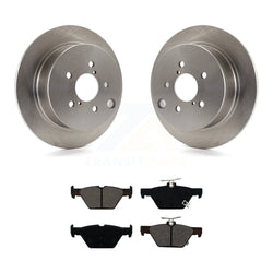Rear Disc Brake Rotors And Semi-Metallic Pads Kit For Subaru Crosstrek K8S-102725