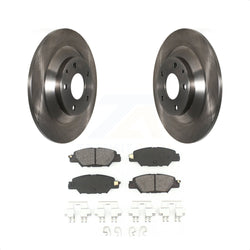Rear Disc Brake Rotors And Semi-Metallic Pads Kit For Mazda CX-5 K8S-102727