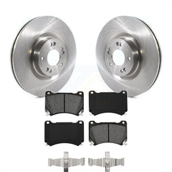 Front Disc Brake Rotors And Semi-Metallic Pads Kit For Hyundai Genesis Equus K8S-102763