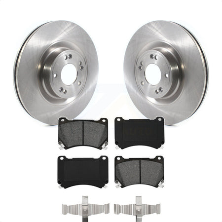 Front Disc Brake Rotors And Semi-Metallic Pads Kit For Hyundai Genesis Equus K8S-102763 by Transit Auto