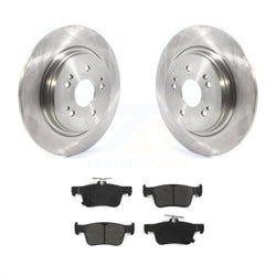 Rear Disc Brake Rotors And Semi-Metallic Pads Kit For 2019-2022 Acura RDX K8S-102828