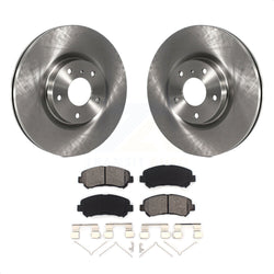Front Disc Brake Rotors And Semi-Metallic Pads Kit For Nissan Maxima K8S-102839