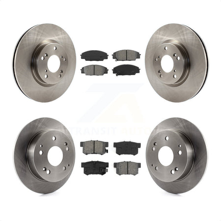 Front Rear Disc Brake Rotors And Semi-Metallic Pads Kit For 2002-2006 Acura RSX Type-S K8S-102845 by Transit Auto