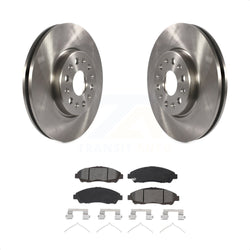 Front Disc Brake Rotors And Semi-Metallic Pads Kit For Chevrolet Traverse GMC Acadia Buick Enclave Blazer K8S-102856