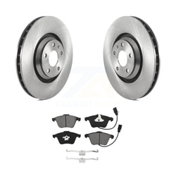 Front Disc Brake Rotors And Semi-Metallic Pads Kit For Audi TT Quattro TTS K8S-102874
