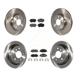 Front Rear Disc Brake Rotors And Semi-Metallic Pads Kit For Mini Cooper K8S-102941