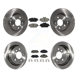 Front Rear Disc Brake Rotors And Semi-Metallic Pads Kit For Mini Cooper K8S-102953