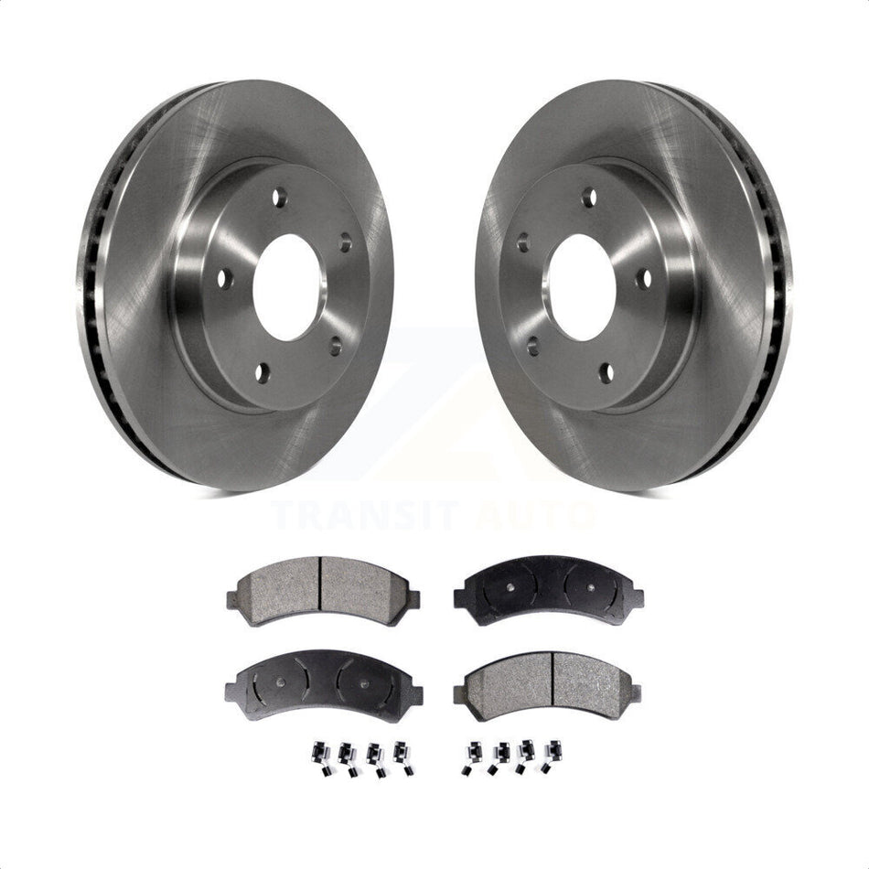 Front Disc Brake Rotors And Ceramic Pads Kit For Chevrolet S10 Blazer GMC Sonoma Jimmy Oldsmobile Bravada Isuzu Hombre K8T-100017 by Transit Auto