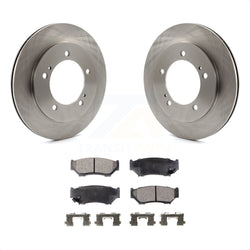 Front Disc Brake Rotors And Ceramic Pads Kit For 1999-2004 Chevrolet Tracker Suzuki Vitara K8T-100022