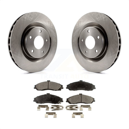 Front Disc Brake Rotors And Ceramic Pads Kit For Chevrolet Corvette Cadillac XLR K8T-100043 by Transit Auto