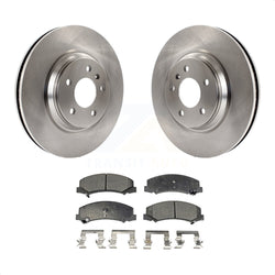 Front Disc Brake Rotors And Ceramic Pads Kit For Chevrolet Buick Lucerne Impala Cadillac DTS Limited LaCrosse Allure K8T-100056