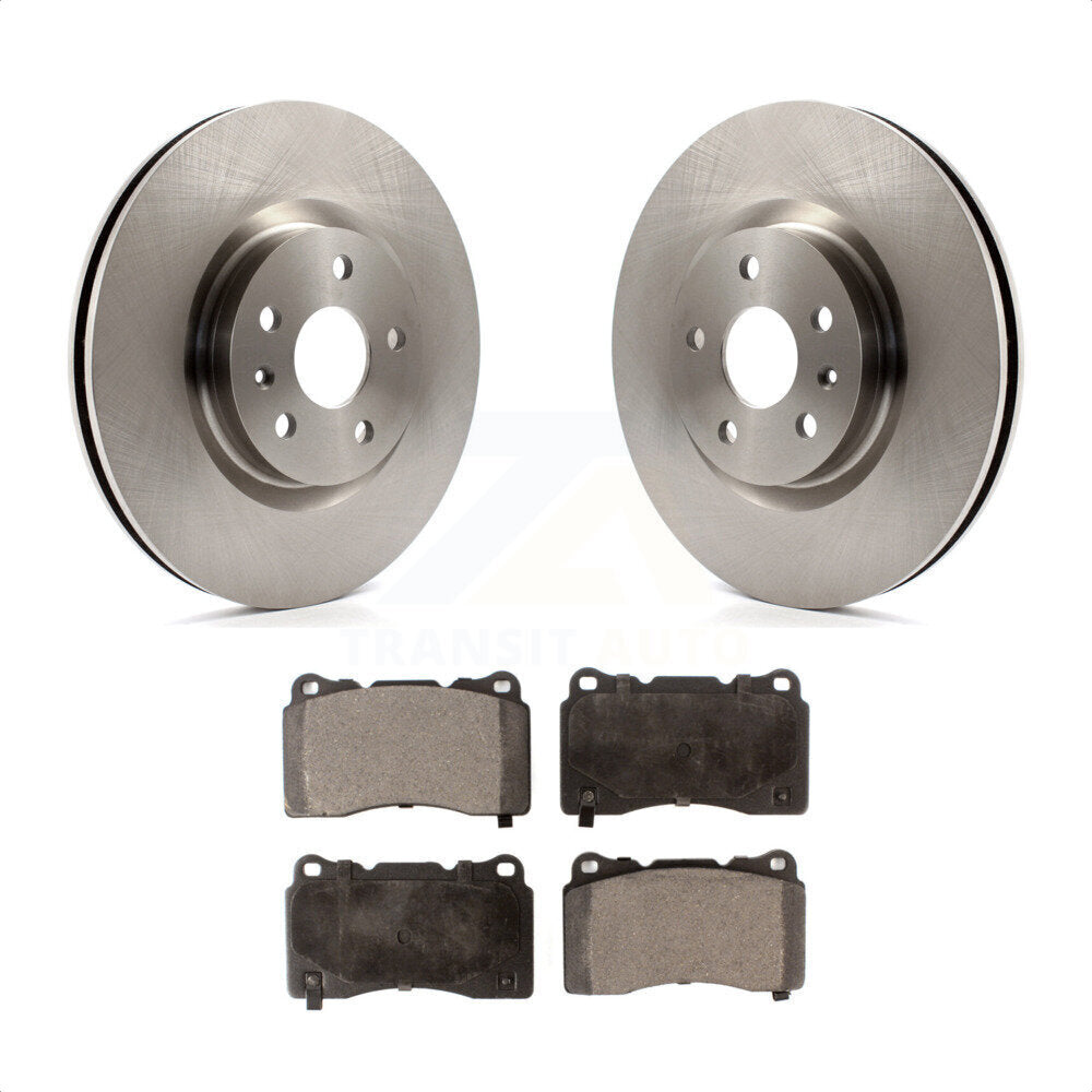 Front Disc Brake Rotors And Ceramic Pads Kit For Cadillac XTS Buick Regal K8T-100066 by Transit Auto