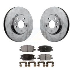 Front Disc Brake Rotors And Ceramic Pads Kit For Chevrolet Equinox Malibu GMC Terrain Buick LaCrosse Regal Sportback TourX K8T-100088