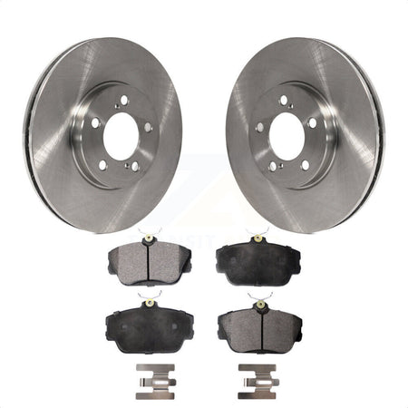 Front Disc Brake Rotors And Ceramic Pads Kit For Ford Taurus Mercury Sable Lincoln Continental Thunderbird Mark VIII Cougar K8T-100112 by Transit Auto