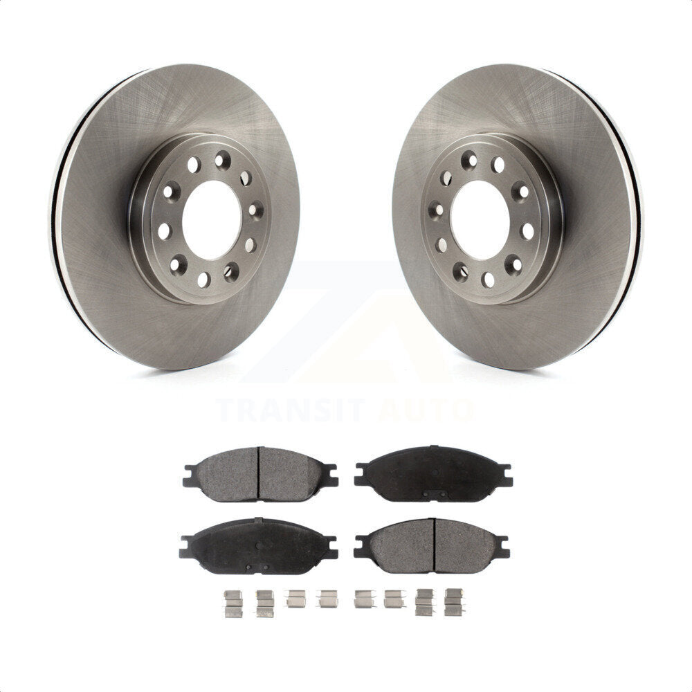 Front Disc Brake Rotors And Ceramic Pads Kit For 1999-2003 Ford Windstar K8T-100115 by Transit Auto