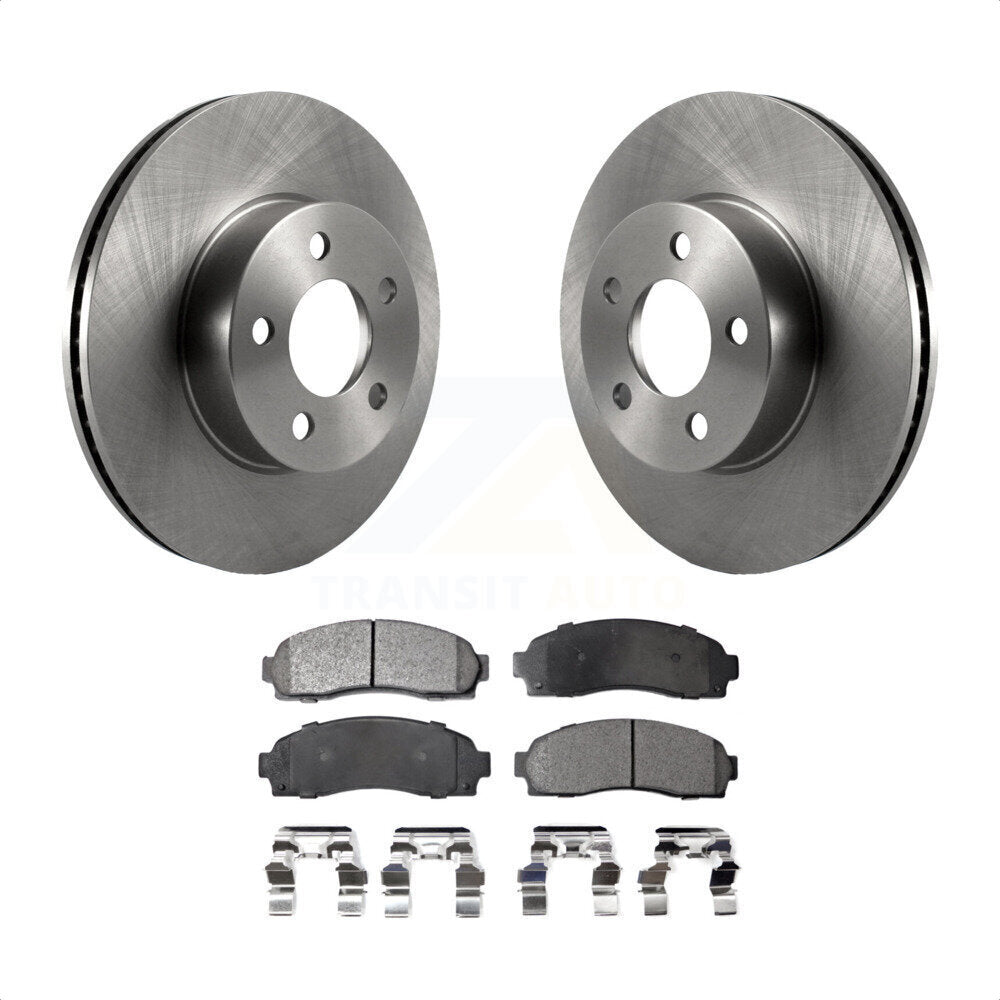 Front Disc Brake Rotors And Ceramic Pads Kit For Ford Ranger Explorer Sport Trac Mazda B4000 K8T-100126 by Transit Auto