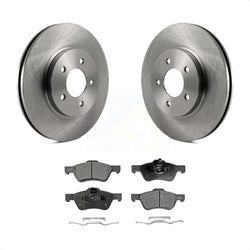 Front Disc Brake Rotors And Ceramic Pads Kit For Ford Escape Mercury Mariner Mazda Tribute K8T-100133