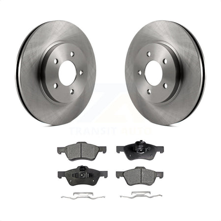 Front Disc Brake Rotors And Ceramic Pads Kit For Ford Escape Mercury Mariner Mazda Tribute K8T-100133 by Transit Auto