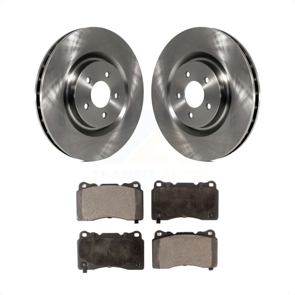 Front Disc Brake Rotors And Ceramic Pads Kit For Ford Mustang K8T-100150 by Transit Auto