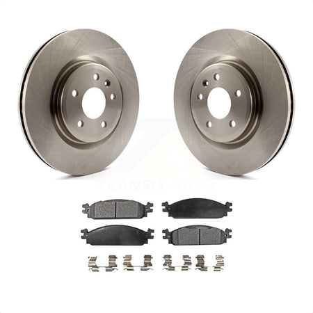 Front Disc Brake Rotors And Ceramic Pads Kit For 2009-2010 Lincoln MKS K8T-100162 by Transit Auto