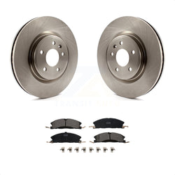 Front Disc Brake Rotors And Ceramic Pads Kit For 2013 Ford Explorer Sport With Heavy Duty Brakes K8T-100164