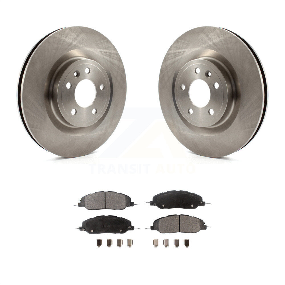 Front Disc Brake Rotors And Ceramic Pads Kit For Ford Mustang K8T-100167 by Transit Auto