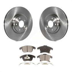 Front Disc Brake Rotors And Ceramic Pads Kit For Ford Fusion Lincoln MKZ K8T-100172