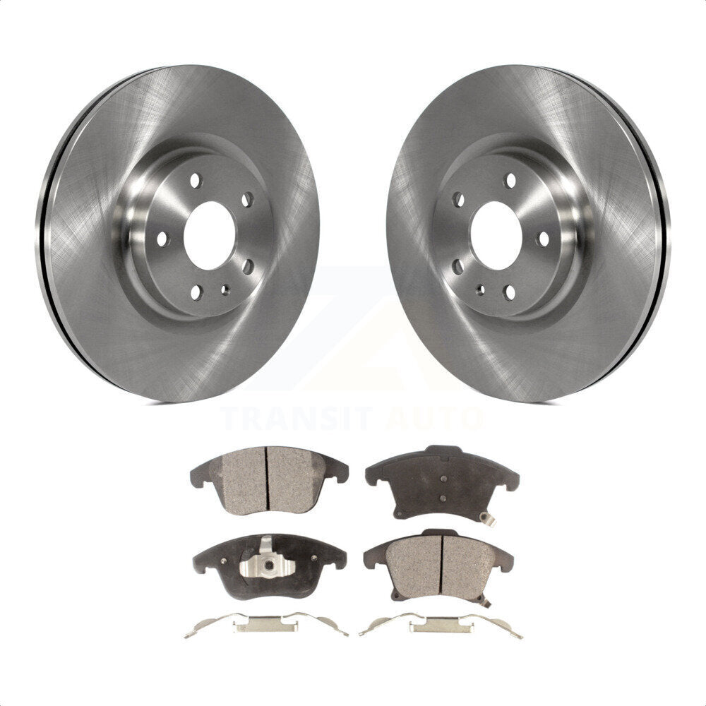 Front Disc Brake Rotors And Ceramic Pads Kit For Ford Fusion Lincoln MKZ K8T-100172 by Transit Auto