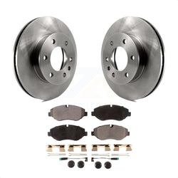 Front Disc Brake Rotors And Ceramic Pads Kit For Sprinter 2500 Mercedes-Benz Freightliner Dodge K8T-100231