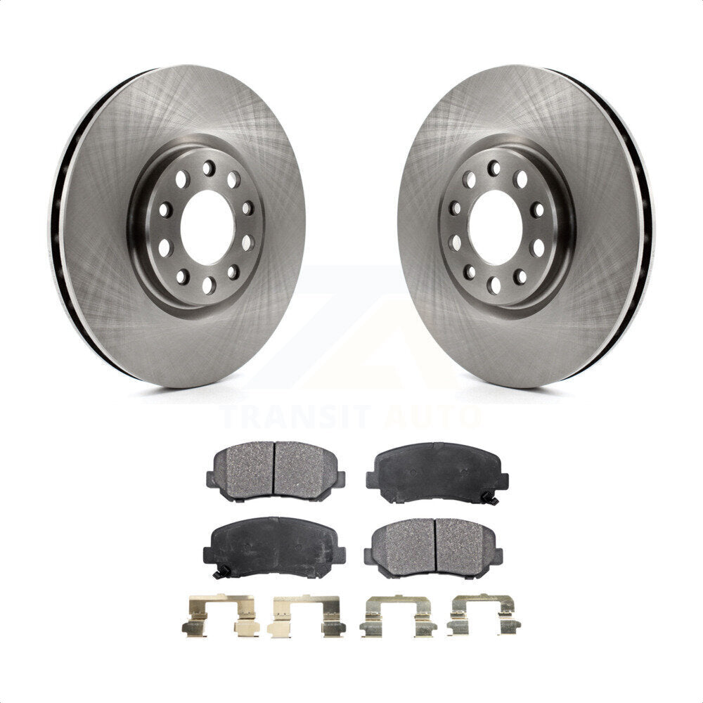 Front Disc Brake Rotors And Ceramic Pads Kit For Dodge Dart Chrysler 200 K8T-100244 by Transit Auto