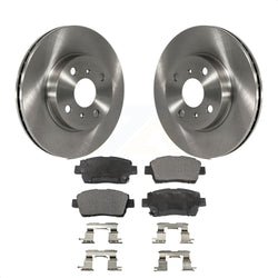 Front Disc Brake Rotors And Ceramic Pads Kit For 2001-2003 Toyota Prius K8T-100285