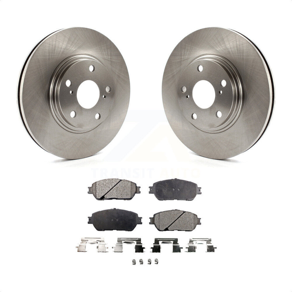 Front Disc Brake Rotors And Ceramic Pads Kit For 2004-2006 Lexus ES330 K8T-100337 by Transit Auto