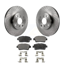 Front Disc Brake Rotors And Ceramic Pads Kit For Toyota Echo MR2 Spyder K8T-100348