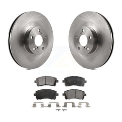 Front Disc Brake Rotors And Ceramic Pads Kit For Subaru Outback Impreza Legacy K8T-100410