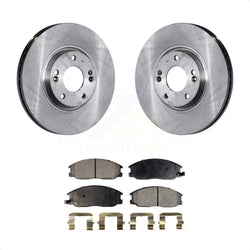 Front Disc Brake Rotors And Ceramic Pads Kit For Kia Amanti Hyundai XG350 K8T-100433