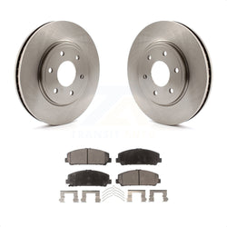 Front Disc Brake Rotors And Ceramic Pads Kit For Suzuki Equator K8T-100463
