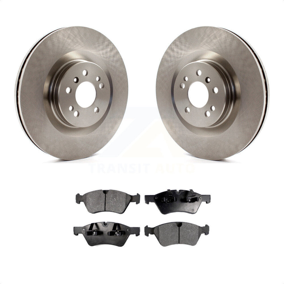 Front Disc Brake Rotors And Ceramic Pads Kit For Mercedes-Benz ML350 GL450 R350 GL550 ML320 GL350 ML550 GL320 K8T-100477 by Transit Auto