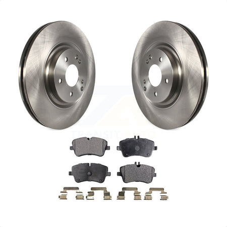 Front Disc Brake Rotors And Ceramic Pads Kit For Mercedes-Benz SLK280 C320 With Sport Package K8T-100521 by Transit Auto