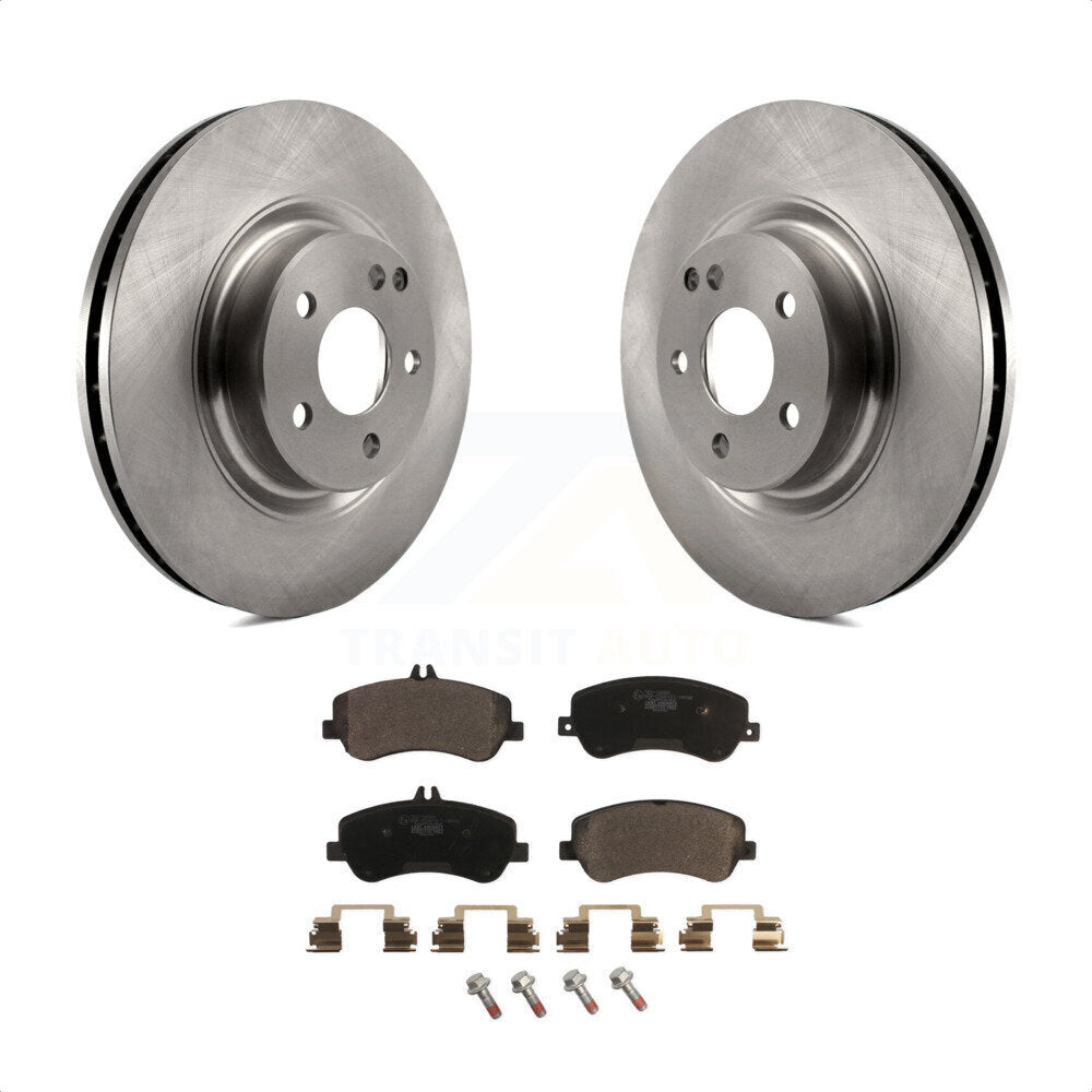 Front Disc Brake Rotors And Ceramic Pads Kit For Mercedes-Benz GLK350 GLK250 K8T-100528 by Transit Auto