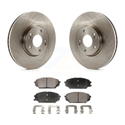 Front Disc Brake Rotors And Ceramic Pads Kit For 2007-2012 Hyundai Veracruz K8T-100559