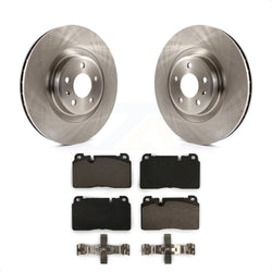 Front Disc Brake Rotors And Ceramic Pads Kit For Audi Q5 K8T-100584