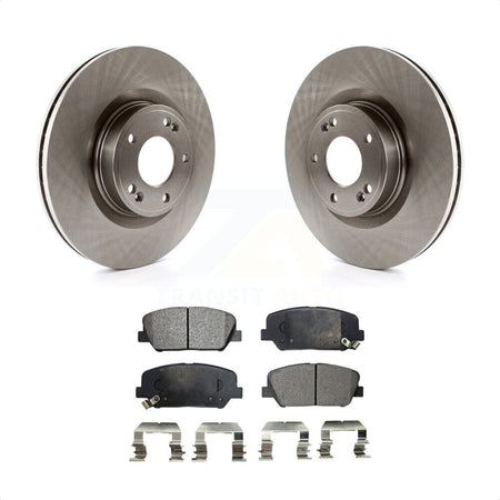 Front Disc Brake Rotors And Ceramic Pads Kit For Hyundai Genesis Coupe K8T-100606 by Transit Auto