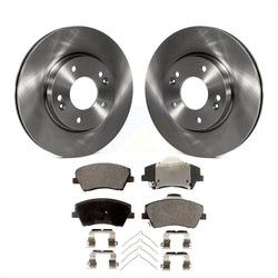Front Disc Brake Rotors And Ceramic Pads Kit For Hyundai Elantra K8T-100623