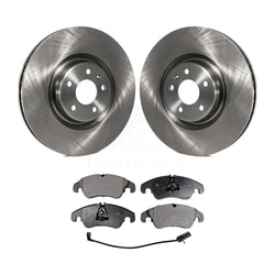 Front Disc Brake Rotors And Ceramic Pads Kit For Audi A6 K8T-100634
