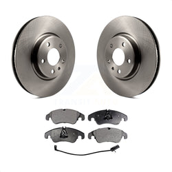 Front Disc Brake Rotors And Ceramic Pads Kit For Audi A4 Q5 A5 Quattro A7 allroad A6 S5 K8T-100636