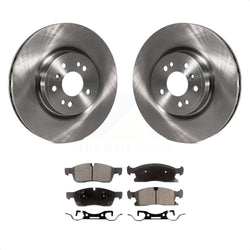 Front Disc Brake Rotors And Ceramic Pads Kit For Mercedes-Benz ML350 GLE350 ML250 GLE300d K8T-100651