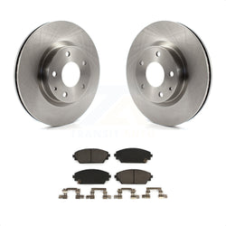 Front Disc Brake Rotors And Ceramic Pads Kit For Mazda 3 CX-3 Sport K8T-100674