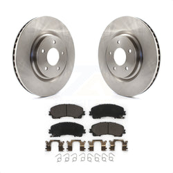 Front Disc Brake Rotors And Ceramic Pads Kit For Nissan Rogue K8T-100684