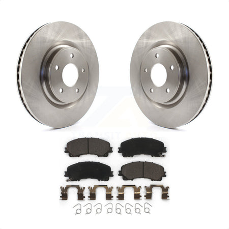 Front Disc Brake Rotors And Ceramic Pads Kit For Nissan Rogue K8T-100684 by Transit Auto