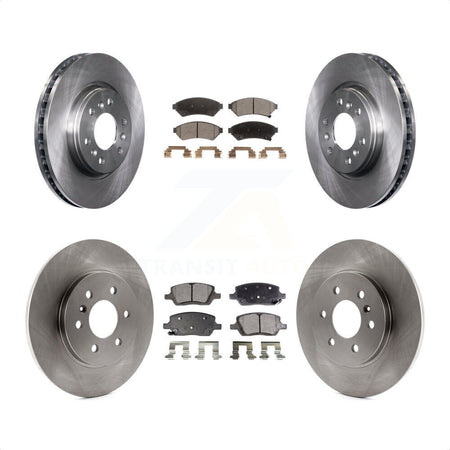 Front Rear Disc Brake Rotors And Ceramic Pads Kit For Chevrolet Uplander Pontiac Montana Buick Terraza Saturn Relay K8T-100829 by Transit Auto